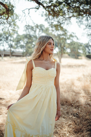 Summer Poplin Tie Dress