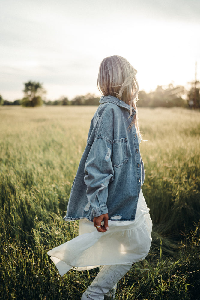 Vintage Denim Shacket
