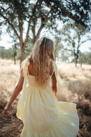 Summer Poplin Tie Dress