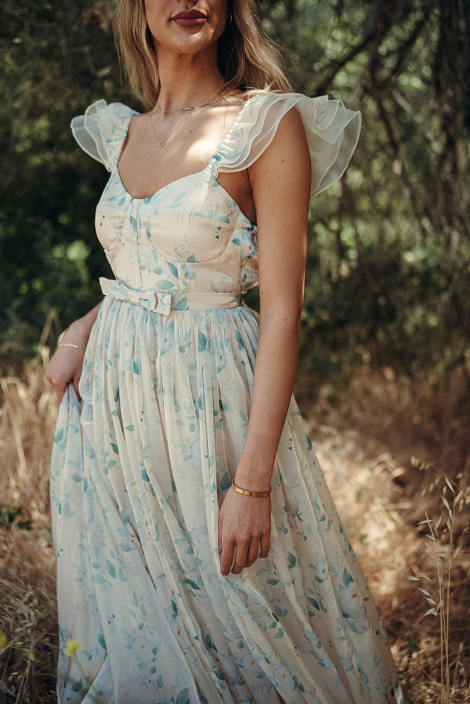 Sweetheart Floral Dress