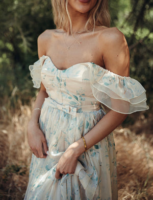 Sweetheart Floral Dress