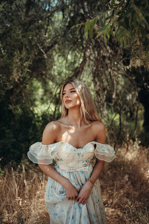 Sweetheart Floral Dress