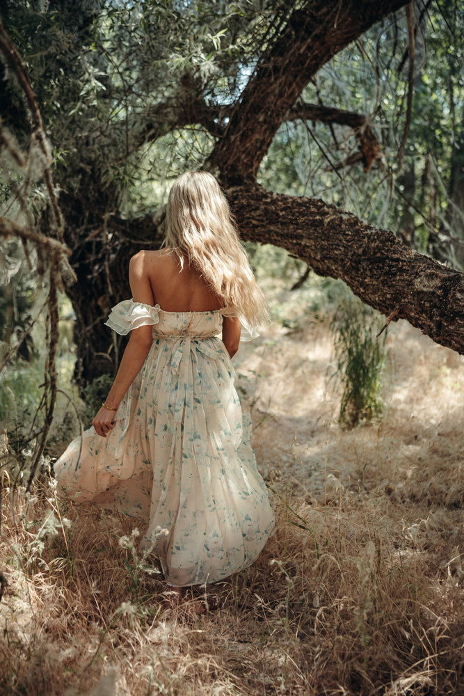 Sweetheart Floral Dress