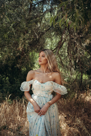 Sweetheart Floral Dress