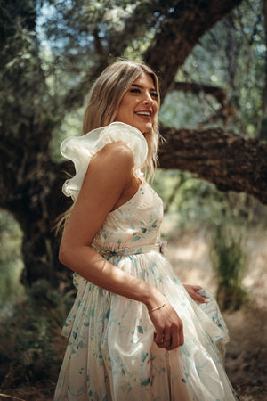 Sweetheart Floral Dress