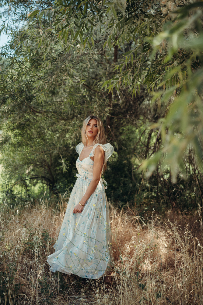 Sweetheart Floral Dress