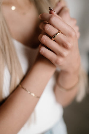 Brandy Gold Ring