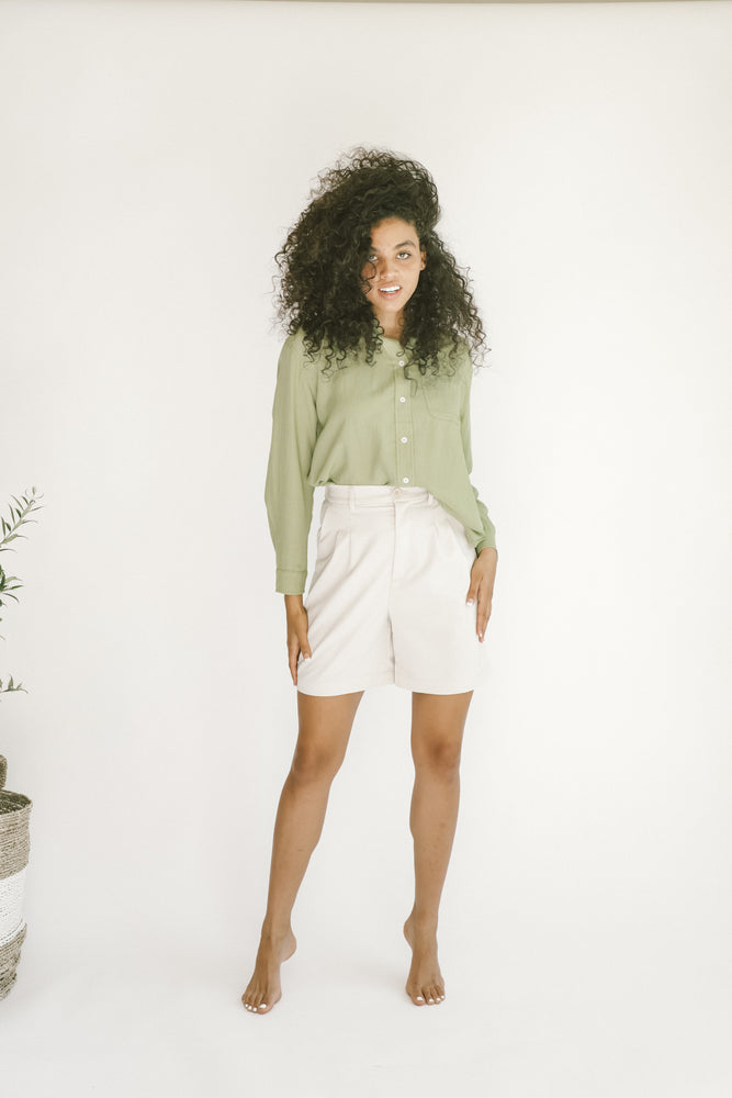 Ava Button Down Top