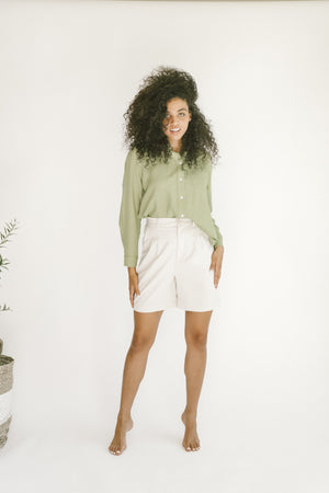 Ava Button Down Top