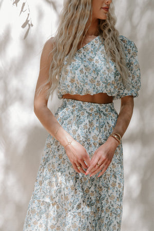 Santorini Embroidered Skirt