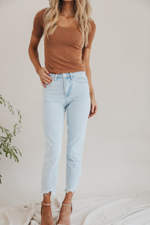 Sienna High Rise Crop Jean