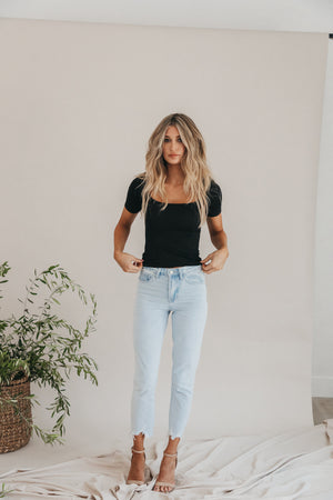 Sienna High Rise Crop Jean