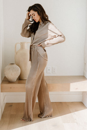Dazzle Plisse Pants