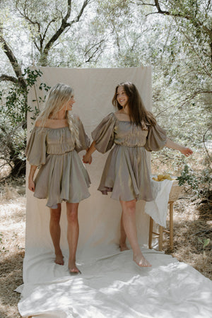 Tiffany Metallic Dress