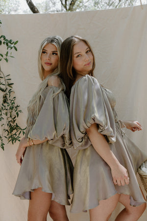 Tiffany Metallic Dress