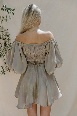 Tiffany Metallic Dress