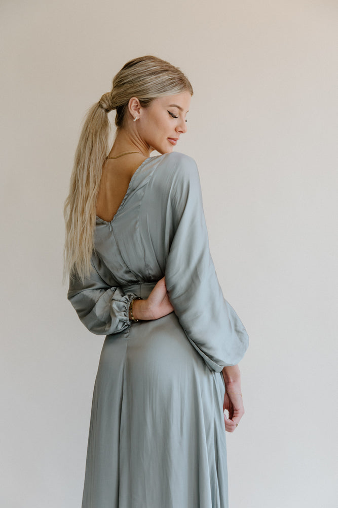 Marin Sage Dress