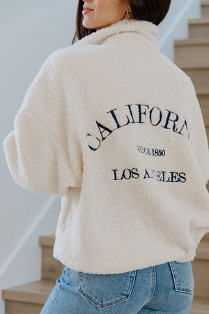 
            
                Load image into Gallery viewer, California Sherpa Half Zip Pullover
            
        