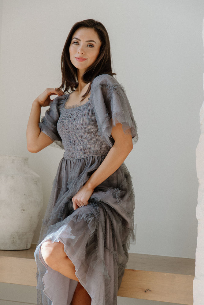 Camille Ruffled Dress