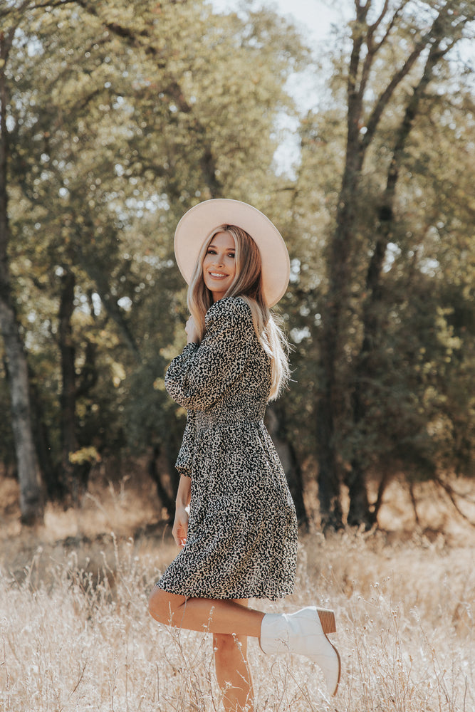 Astrid Print Dress