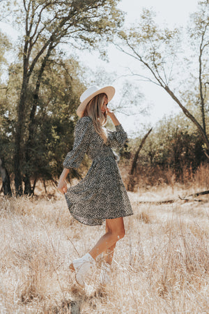 Astrid Print Dress