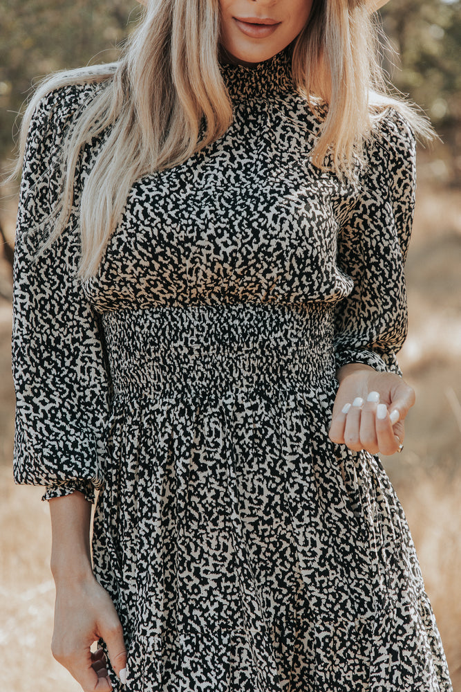 Astrid Print Dress