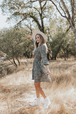 Astrid Print Dress