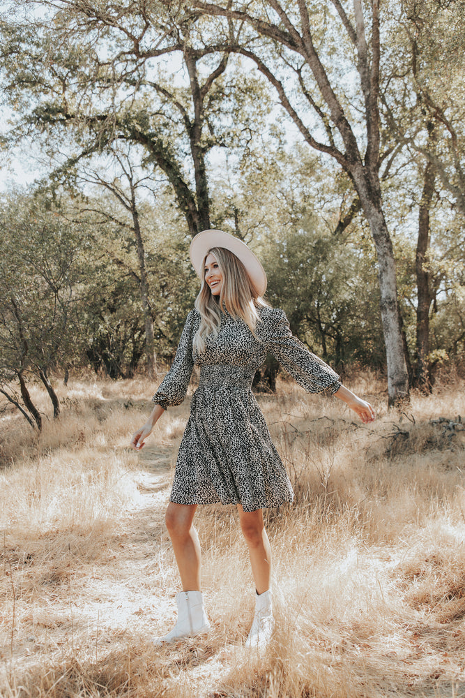 Astrid Print Dress
