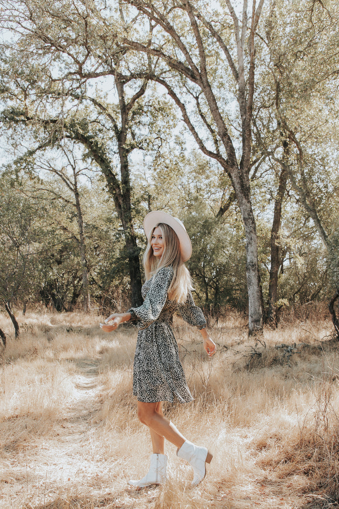 Astrid Print Dress