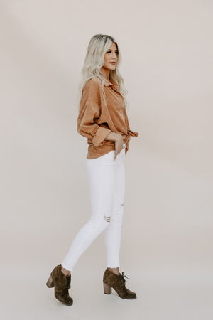 White Layla High Rise Jeans