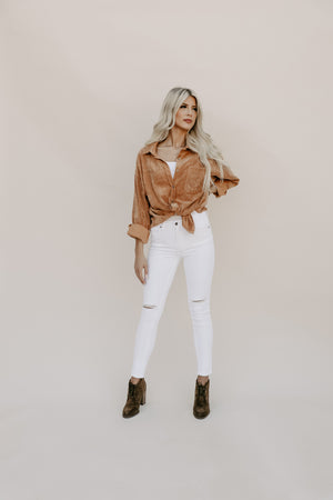 White Layla High Rise Jeans