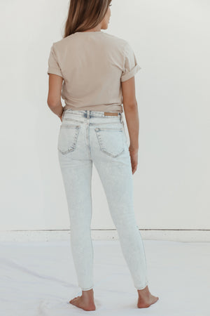 Vintage Wash Mom Jeans