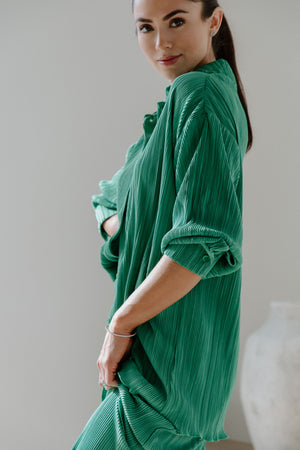 Diana Plisse Skirt Set