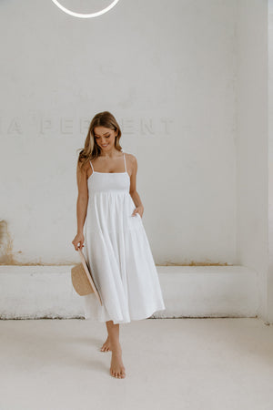 ASTR - Maybell White Sundress
