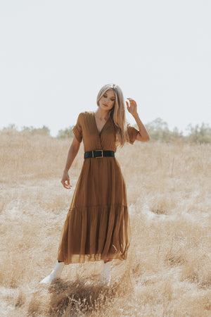 SCANDAL - Goldie Fall Dress