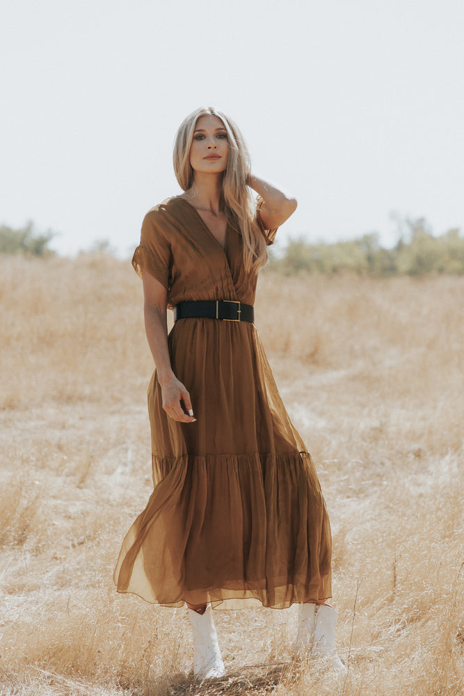 SCANDAL - Goldie Fall Dress