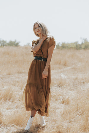 SCANDAL - Goldie Fall Dress