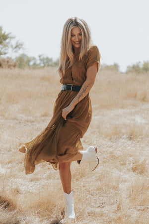 SCANDAL - Goldie Fall Dress