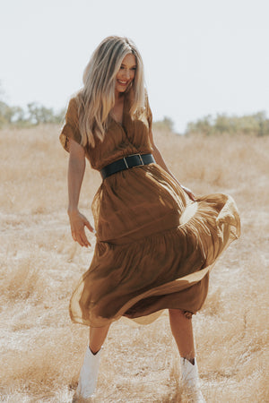 SCANDAL - Goldie Fall Dress