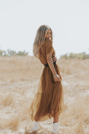 SCANDAL - Goldie Fall Dress