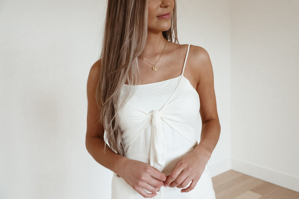 Layla Linen Dress- Final Sale