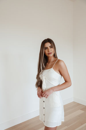 Layla Linen Dress- Final Sale