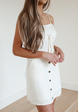 Layla Linen Dress- Final Sale