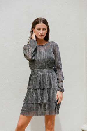 Morgan Metallic  Dress