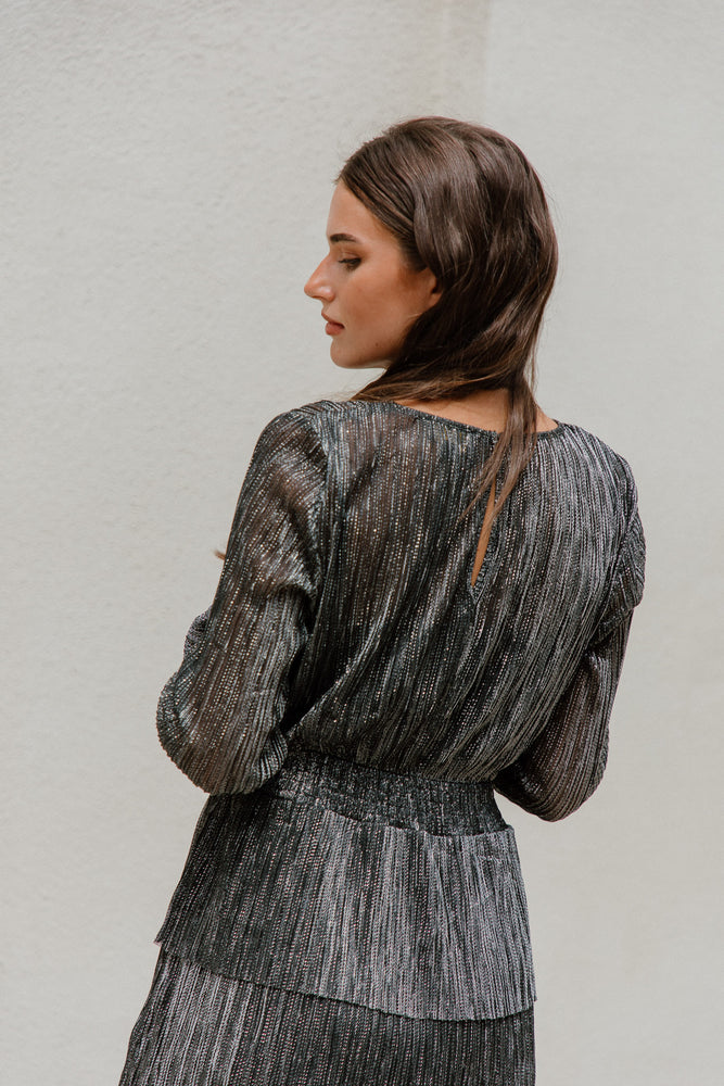 Morgan Metallic  Dress