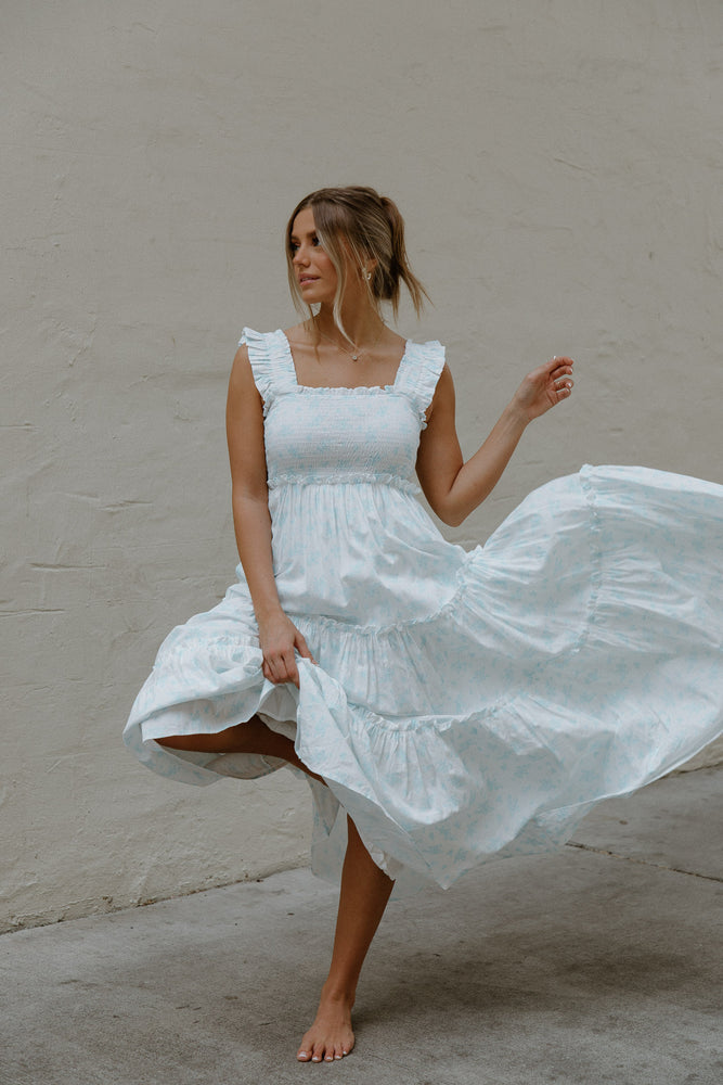 Adelle Print Dress