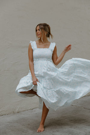 Adelle Print Dress