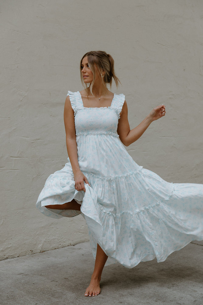 Adelle Print Dress