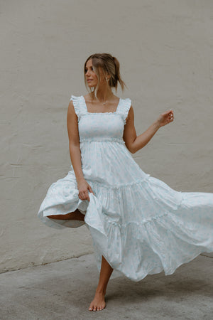 Adelle Print Dress