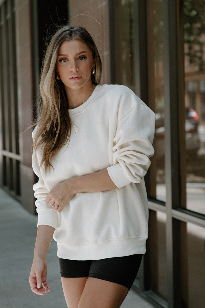 Cream Be Kind Sweatshirt